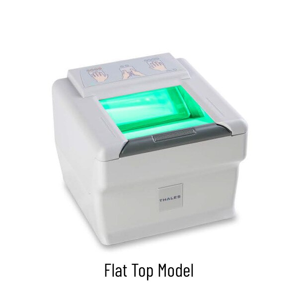 thales DactyScan84c flat top